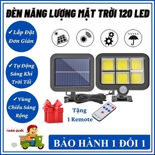 Đèn năng lượng mặt trời cảm biến hồng ngoại Solar 100LED/ 20LED siêu sáng (Đen)
