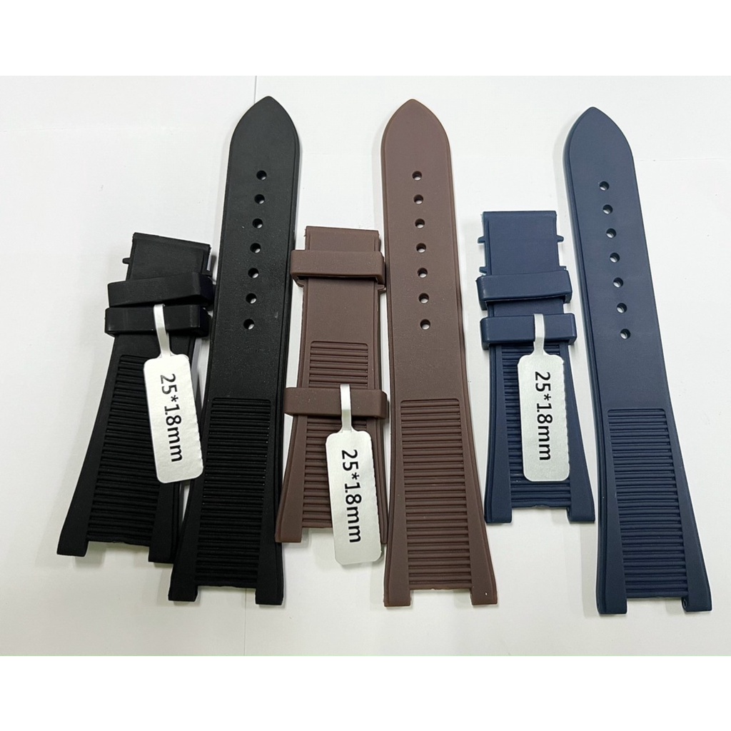 Dây silicon thay thế dành cho đồng hồ patek nam 25mm
