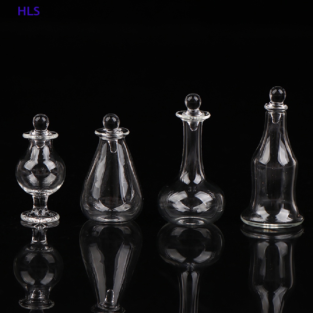 Hũ Thủy Tinh Đựng Kẹo Mini Tỉ Lệ 1 / 12 Trang Trí Nhà Búp Bê