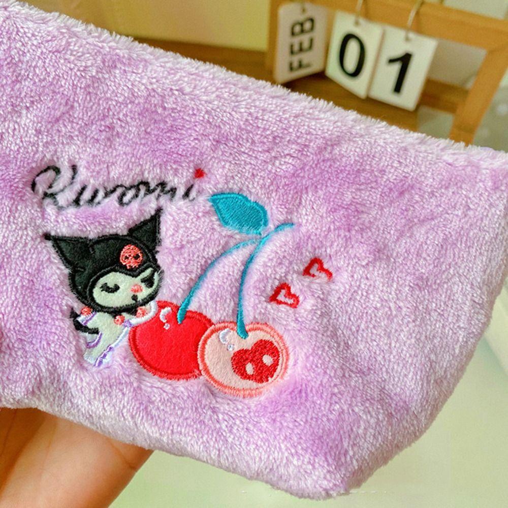 Túi Đựng Mỹ Phẩm Di Động Bằng PVC Trong Suốt In Họa Tiết Hoạt Hình Melody Cho Nữ