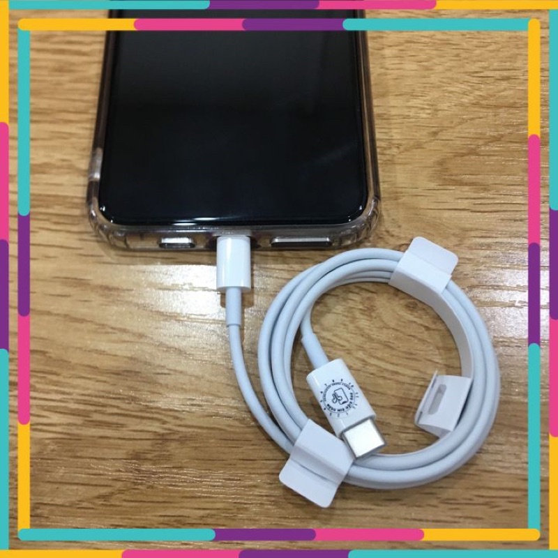 Cáp sạc nhanh PD USB-C to L Hàng zin máy Bảo hành 12 tháng