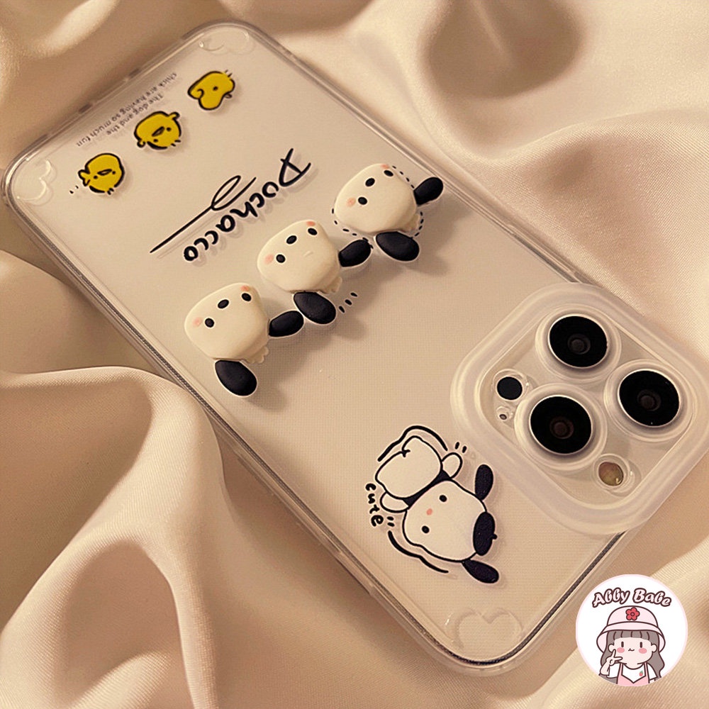 Ốp Điện Thoại TPU Mềm Trong Suốt Họa Tiết Hoạt Hình 3D Cho IPhone 14 Pro Max 11 7Plus 13 12 11 Pro Max X XS XR