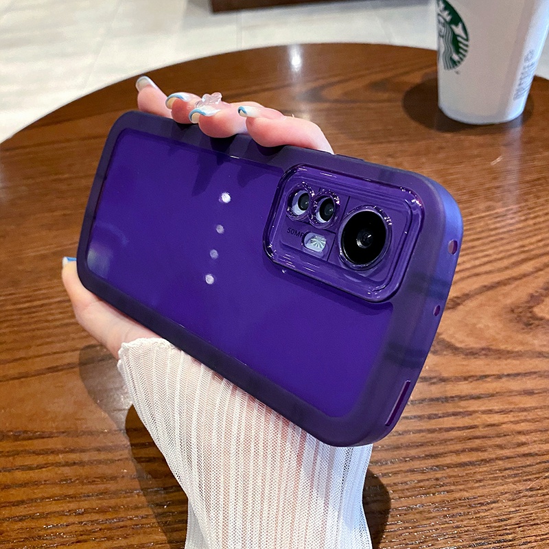 Ốp lưng Samsung A54 A53 A52 A52S A51 A50 A50S A34 A32 A30 A30S A20 A10S A7 2018 4G 5G Transparent Protect Big Camera Soft Case