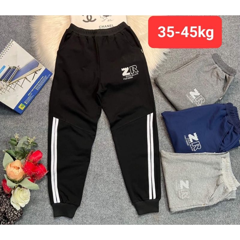 Quần dài nỉ da cá bé trai size đại 20-48kg chất đẹp hàng công ty