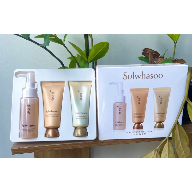 Sulwhasoo set làm sạch da 3 món
