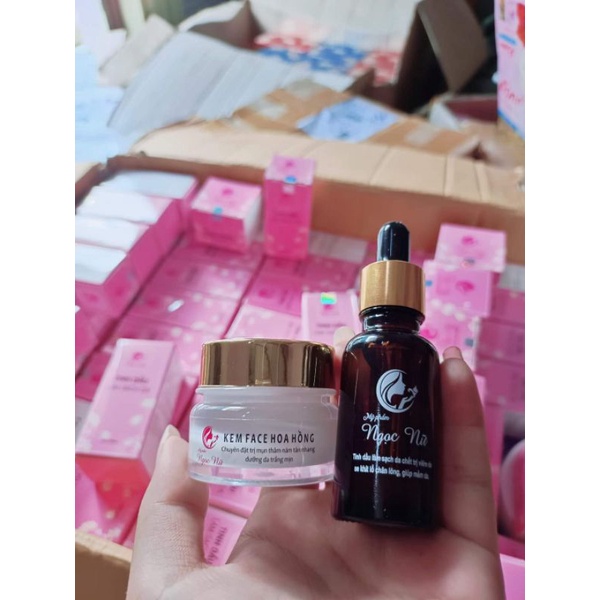 COMBO face hoa hồng