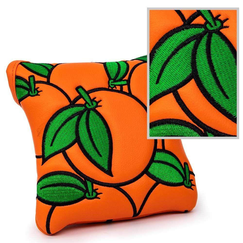 Vỏ Bọc Gậy Đánh Golf Bằng Da PU Thêu Họa Tiết Nhện Phong Cách Thể Thao