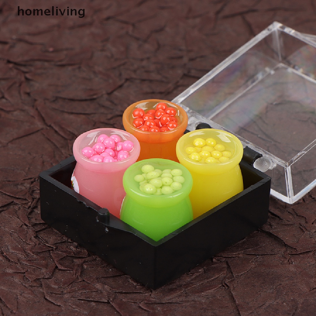 Mô Hình Bánh Tráng Miệng Tỉ Lệ 1: 12 Trang Trí Nhà Búp Bê