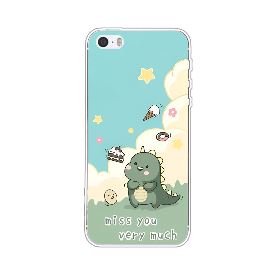 For iPhone 4 4S 5 5S se 6 6s silicone soft TPU phone back case