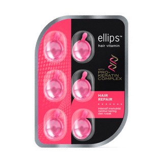Serum Vitamin Dưỡng Tóc Phục Hồi 6'S Ellips Hair Vitamin Keratin 6'S Hair Repair