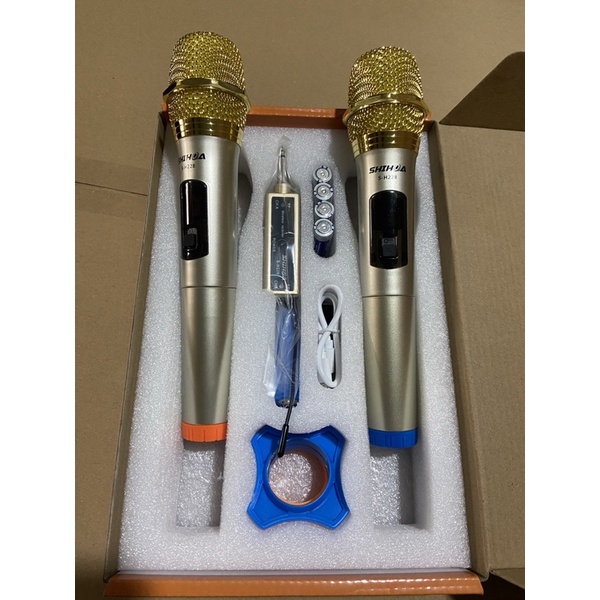 MICRO ĐA NĂNG SHIHOA 108 - CHỈNH ĐƯỢC TREBLE - BASS - ECHO, Kết nối được với tất cả loại loa kéo