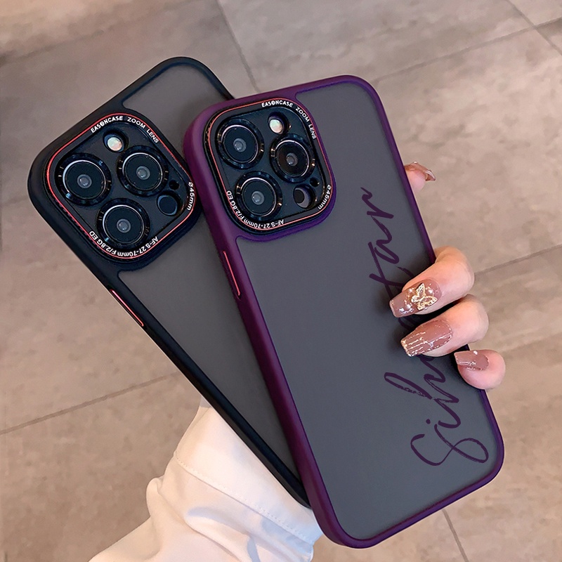 Ốp Điện Thoại Bề Mặt Nhám Chống Rơi Vỡ Thiết Kế Thời Trang Dành Cho iphone 14 pro max 13 pro 12 promax 14 pro 13 pro max