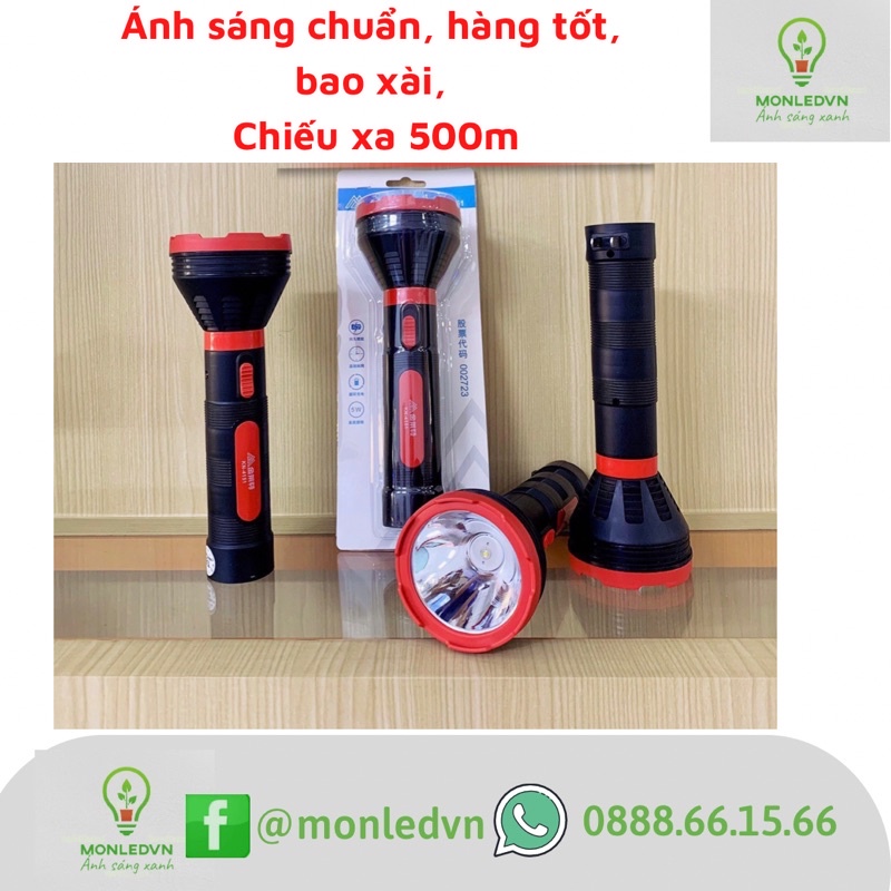Đèn pin sạc cầm tay cỡ lớn