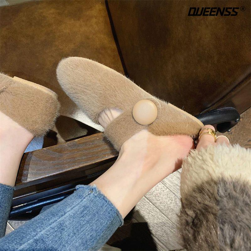 Giày Búp Bê Mary Jane Đế Bằng Thiết Kế Dễ Thương Cho Nữ