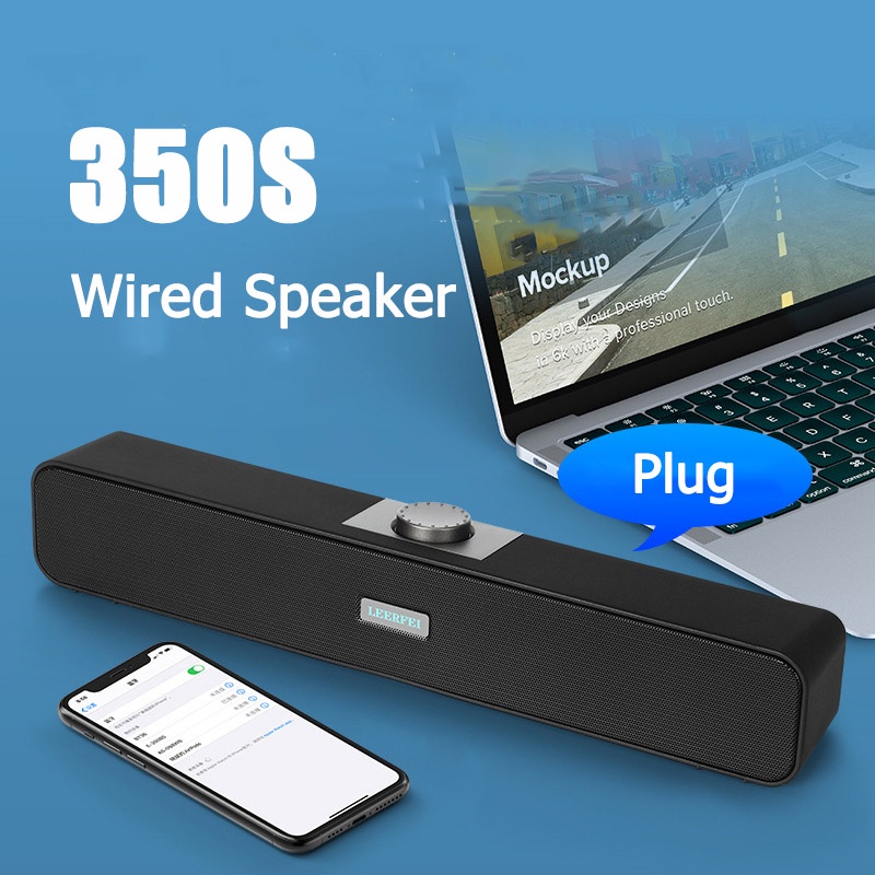 BJONE Loa Nghe Nhạc MP3 E350S Có Dây Dành Cho Gia Đình