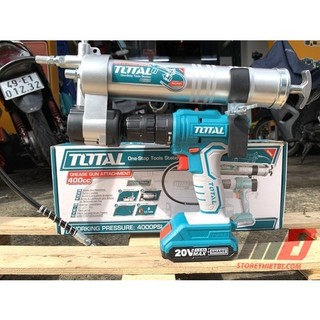 Tguli2001 thân dụng cụ bơm mỡ dùng máy khoan pin và điện 400cc total