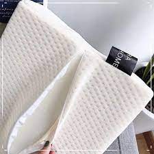 Gối đầu cao su non ZAZA cao cấp, gối cao su non siêu mềm, hỗ trợ đau mỏi vai gáy cải thiện giấc ngủ