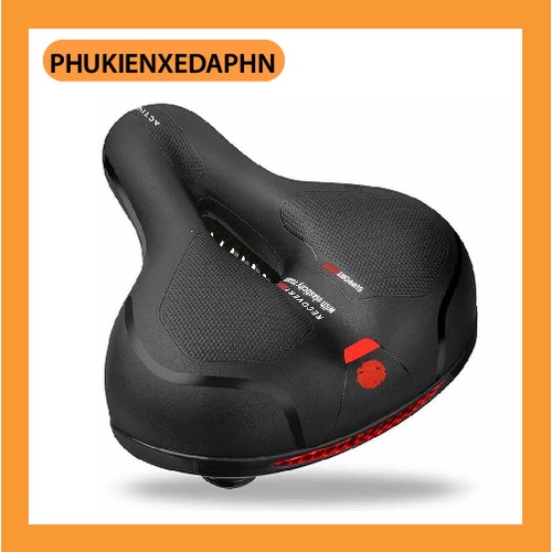Yên xe đạp thể thao siêu êm tích hợp phản quang
