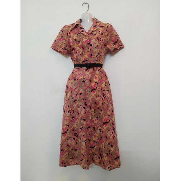 ĐẦM VINTAGE HOẠ TIẾT