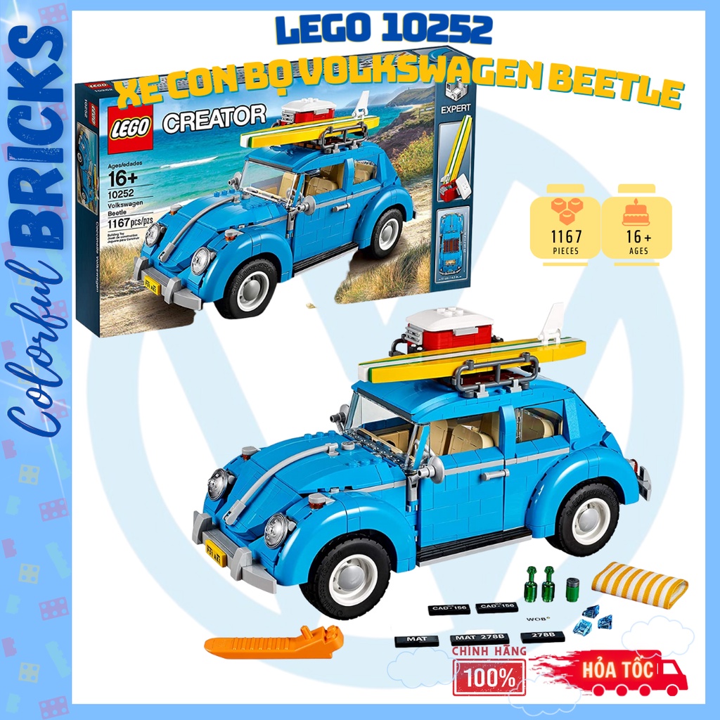 LEGO 10252 Xe con bọ Volkswagen Beetle - Creator Expert