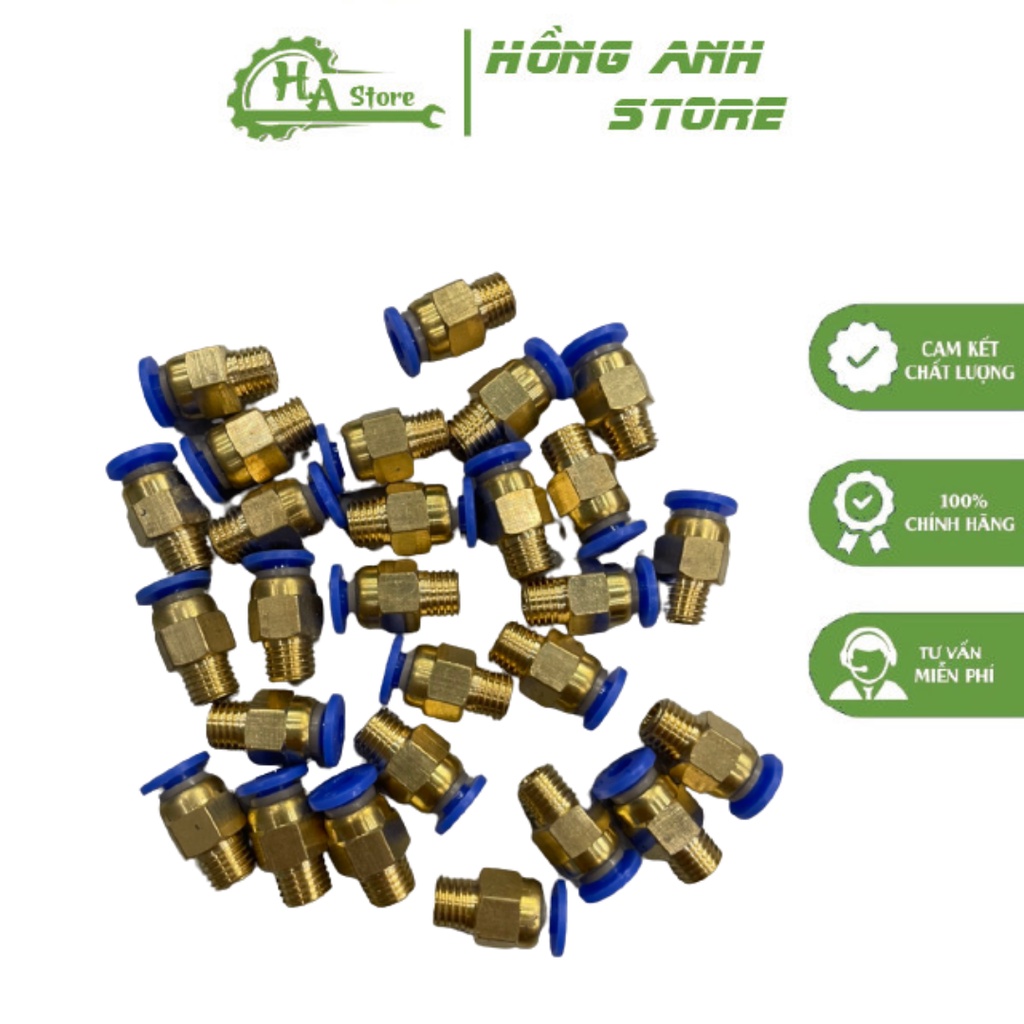 cút nối thẳng 4M8