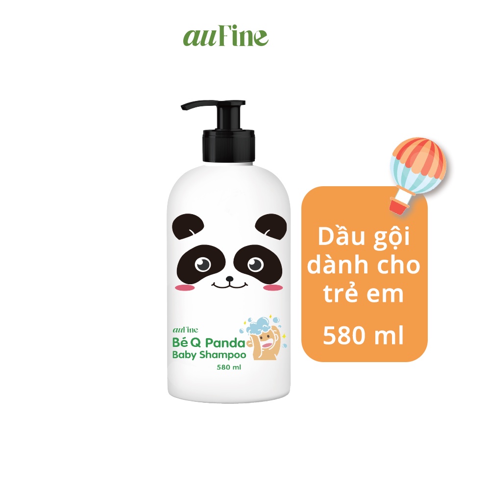 AUFINE Bé Q Panda Dầu gội trẻ em 580ml]