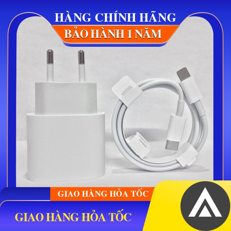 Củ Sạc Nhanh 20w EU Chân Tròn ,dây sạc nhanh , cáp sạc nhanh cho 8/10/11/12/13/14 - AMD Store