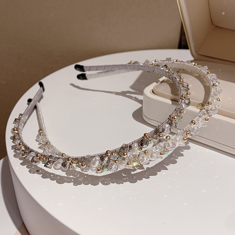 Cài Tóc Kim Loại Đính Pha Lê Phong Cách Senior Mới 2022