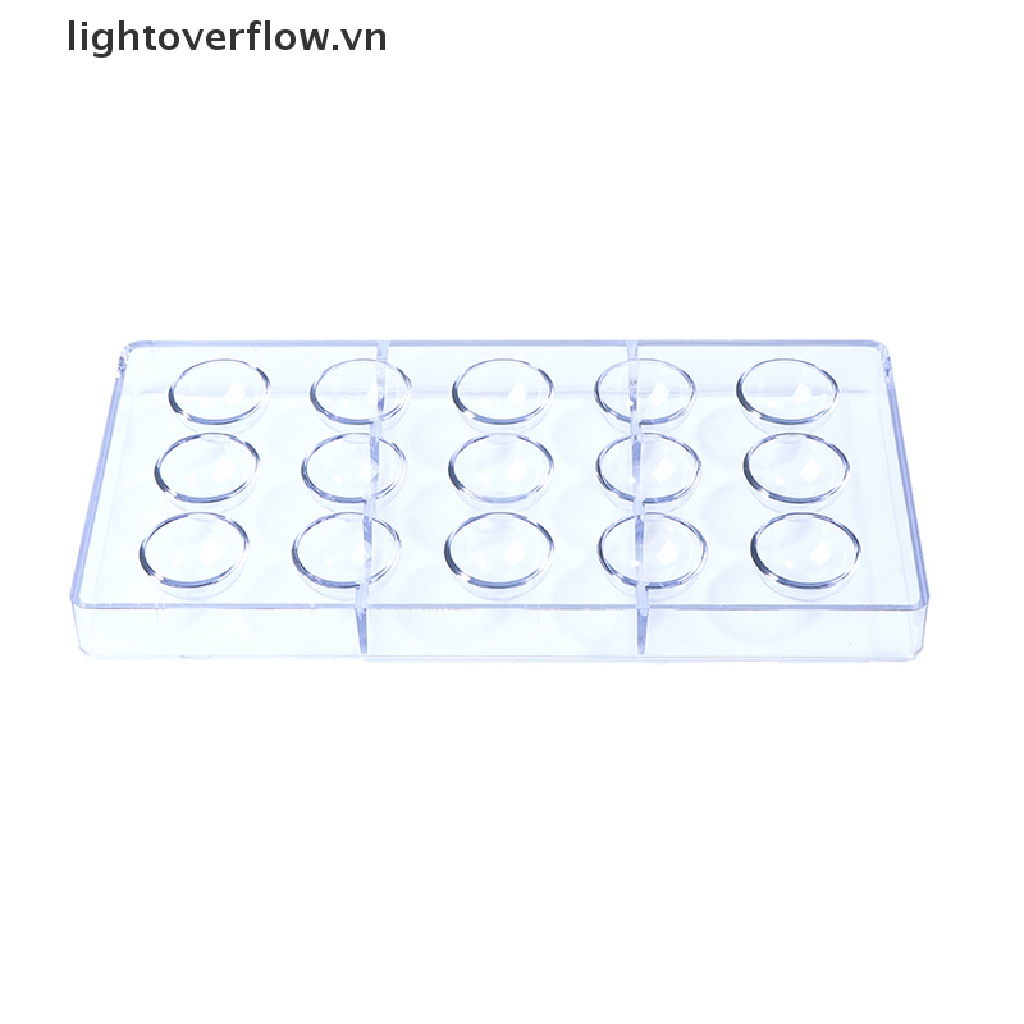 Khuôn Làm Bánh / Sô Cô La Hình Cầu 3D Bằng Polycarbonate Dày Dặn Tiện Dụng