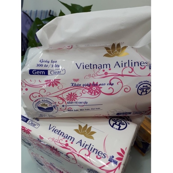Giấy rút lụa Vietnam airline 300 tờ