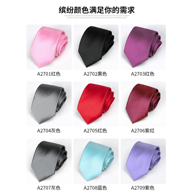 Cà Vạt Thời Trang Công Sở Chuyên Nghiệp Lịch Lãm Cho Nam 8c