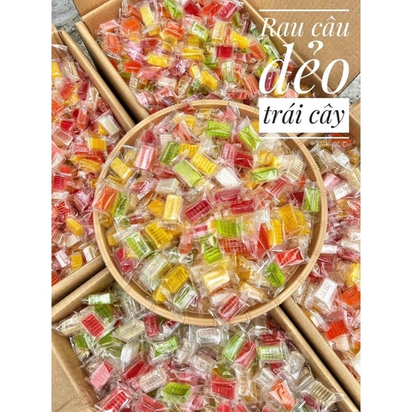 Rau Câu Dẽo Trái Cây hộp 270gr