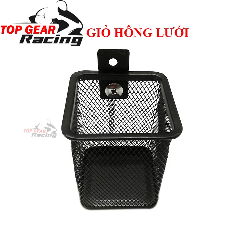 Giỏ Hông Xe Máy Vuông Tròn 9cm Tiện Dụng