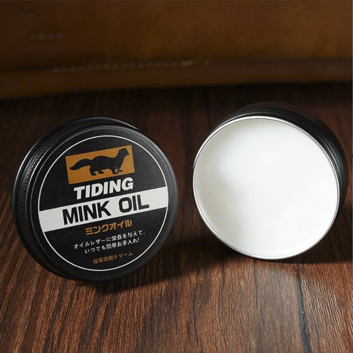 Mink oil Dầu chồn chuyên bảo dưỡng và phục hồi đồ da, túi xách, áo, ví, giày da