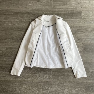 Áo khoác nữ blazer White Black