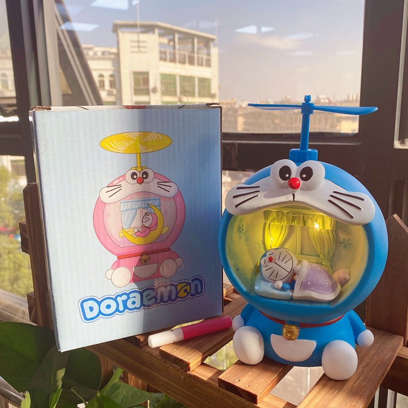 N07- Đèn ngủ Doraemon phát sáng trang trí cho kệ bàn làm viêc, bàn học, quà tặng sinh nhật độc đáo, siêu dễ thương. | BigBuy360 - bigbuy360.vn