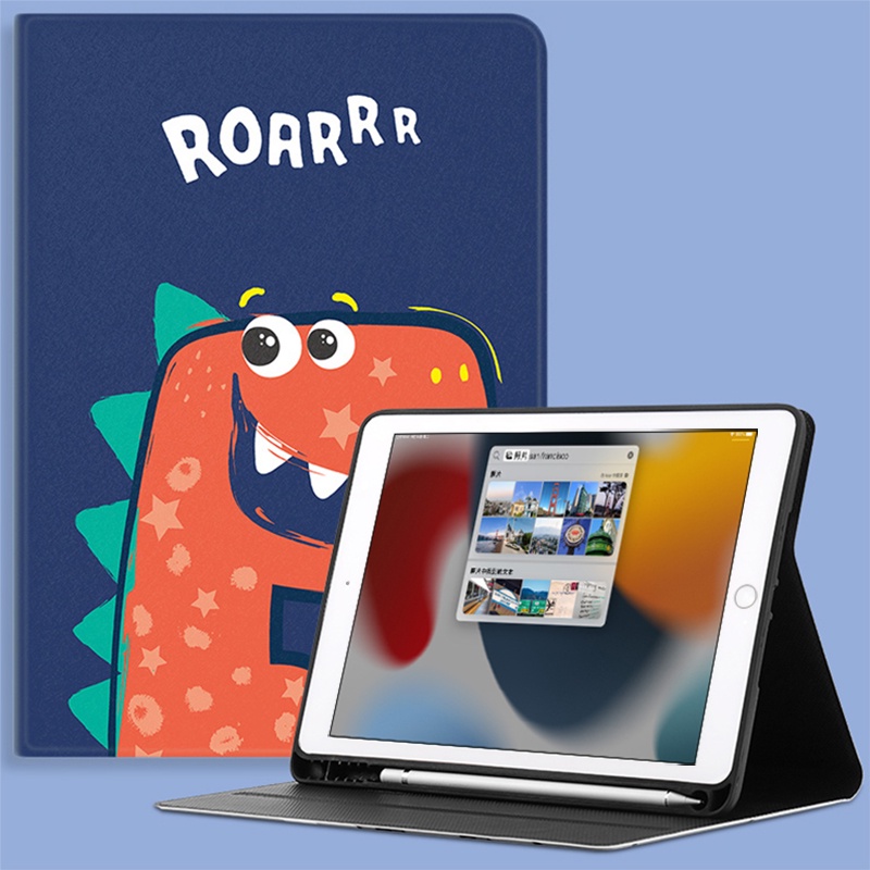 Ốp Máy Tính Bảng Có Khe Đựng Bút Cho ipad Air 5 / Air4 10.9 / 10.2 9th gen 8th gen / 6th gen 9.7 / A1893 / Pro 11 / Air2 9.7 / pro10.5 / Mini 654 8.3