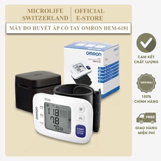 Máy Đo Huyết Áp Cổ Tay Omron - HEM 6181 - HÀNG CHÍNH HÃNG NHẬT BẢN