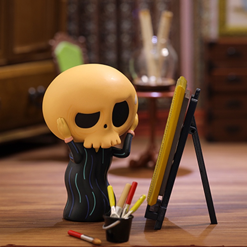 ★Hgtoys★Búp Bê Popmart LABUBU Nghệ Thuật Trang Trí