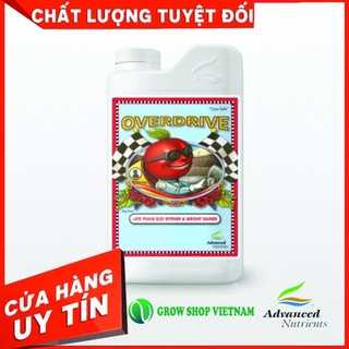 Phân bón Advanced Nutrients Overdrive giúp tăng sản lượng hoa