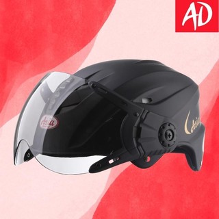 Mũ bảo hiểm nửa đầu Asia MT117k có kính