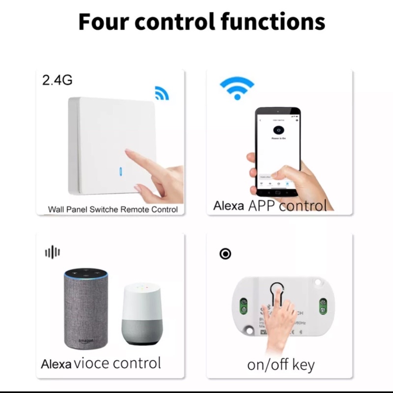 Công tắc Tuya Bluetooth kết nối trực tiếp điện thoại, hỗ trợ công tắc cơ