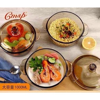 Bộ 3 bát thủy tinh chịu nhiệt chunming