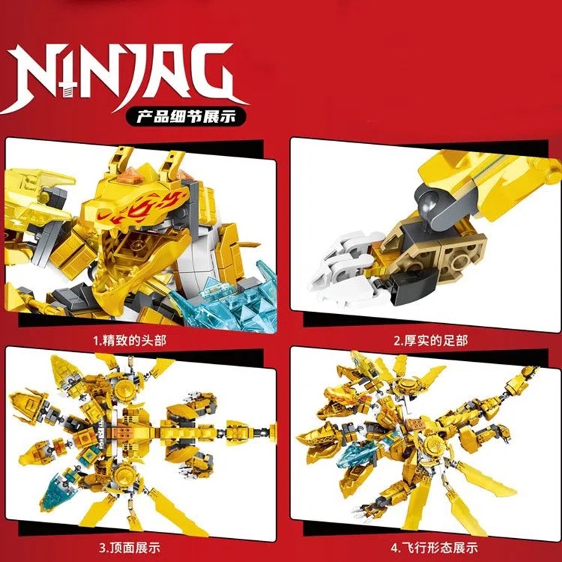 Đồ Chơi NINJAGO Lloyd 'S Gold Dragon 71774
