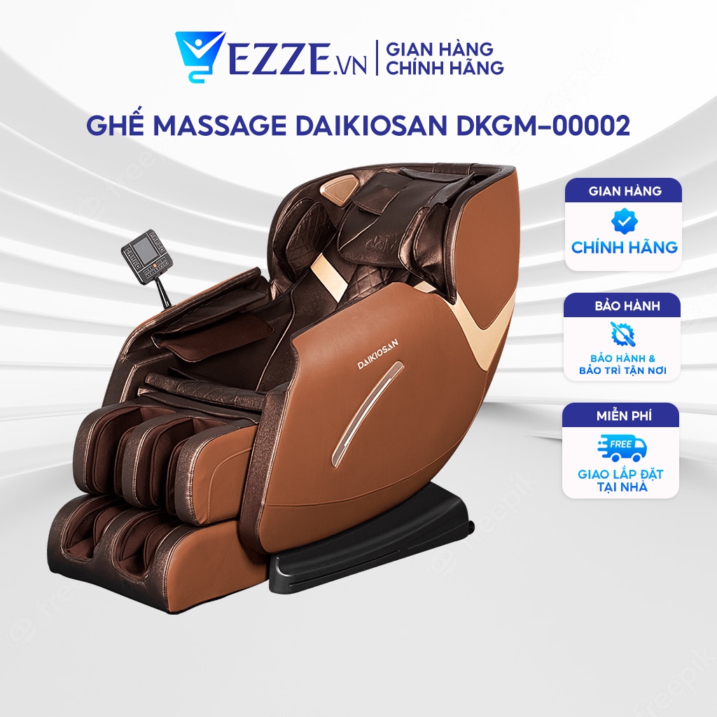 Ghế Massage Toàn Thân Daikiosan DVGM-00002X Kết Hợp Các Bài Masage Đông Y, Công Nghệ AI 4.0, Scan Cơ Thể, 2D Massage