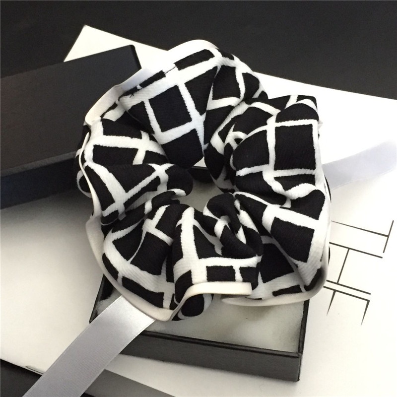 Dây Cột Tóc Họa Tiết Caro Đơn Giản Thời Trang Cho Nữ