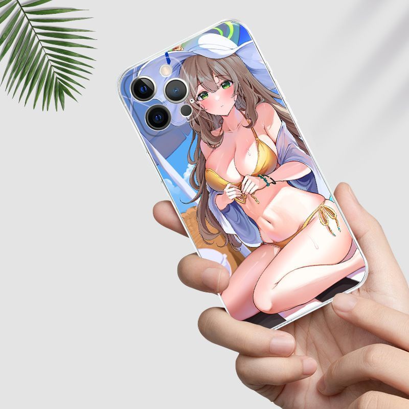Ốp Điện Thoại Tpu Mềm Hình Anime Nhật Bản Cho IPhone 14 11 12 13 Pro Max XS X XR 6 7 8 plus SE2