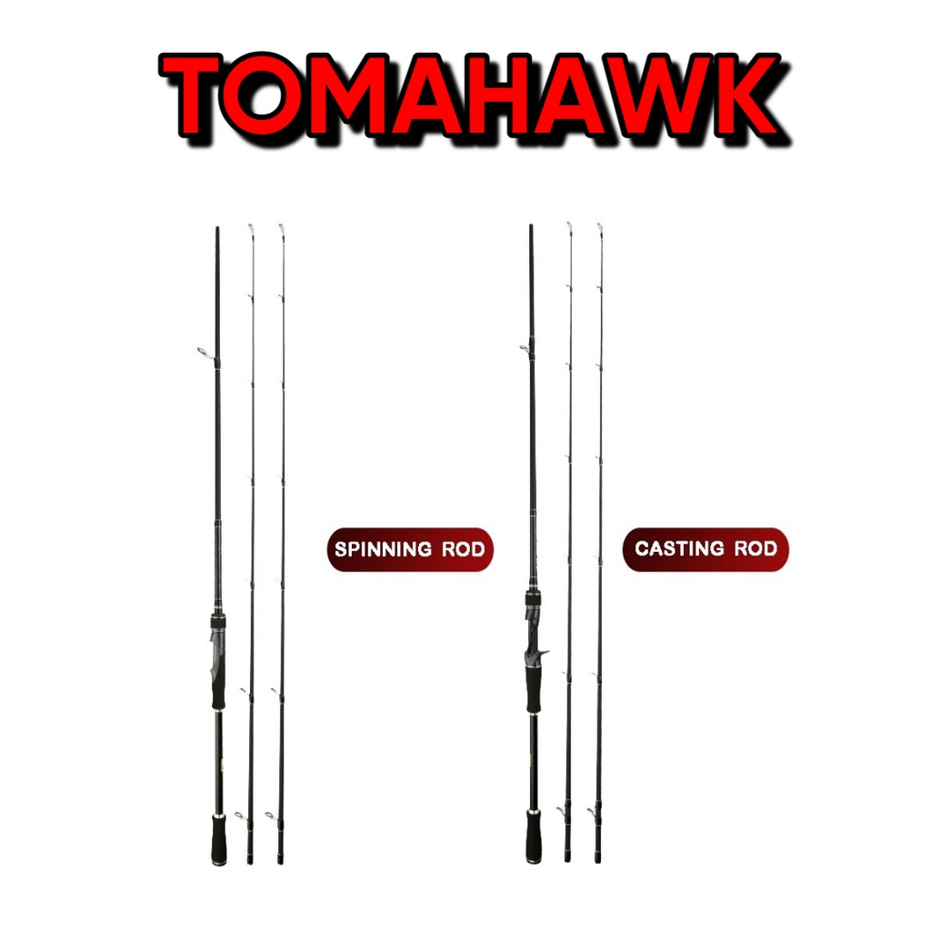 Cần câu lure 2 ngọn Tomahawk