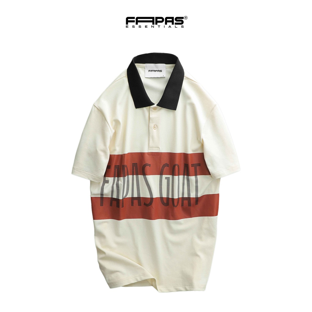 Áo Polo Nam Goat Họa Tiết In Hình Nổi Bật Phong Cách Trẻ Trung Chất Vải CVC Chống Nhăn Form Chuẩn Dáng - FAPAS