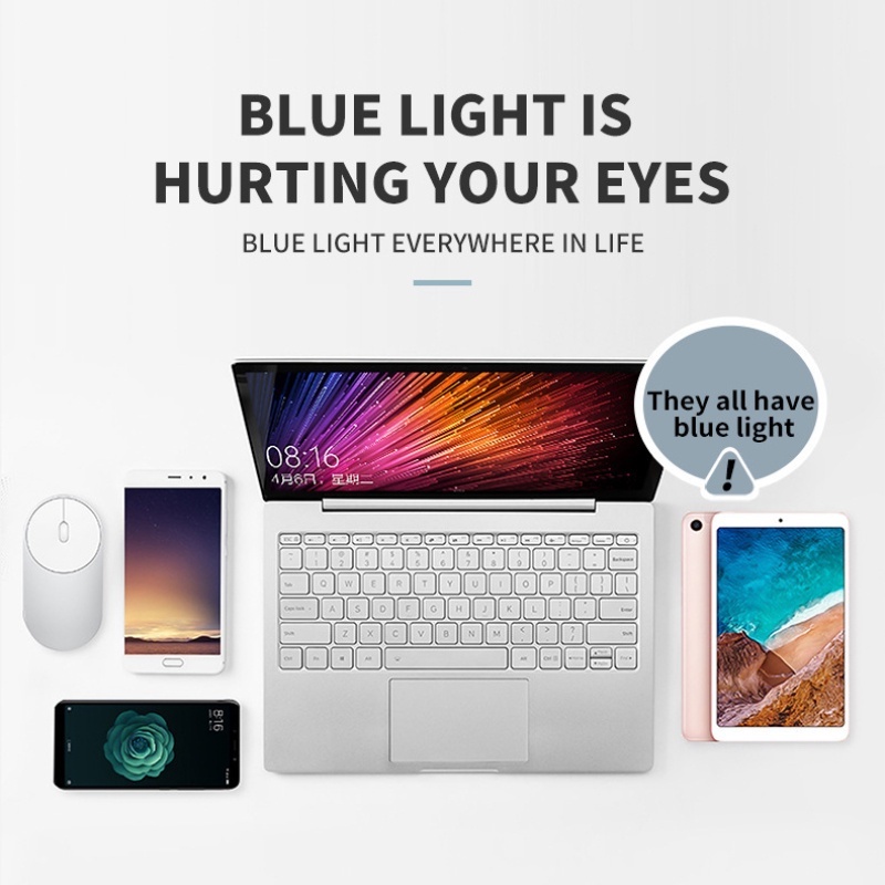 Kính Chống Bức Xạ Gọng Lớn Thời Trang Hàn Quốc Cổ Điển Cho Nam Và Nữ